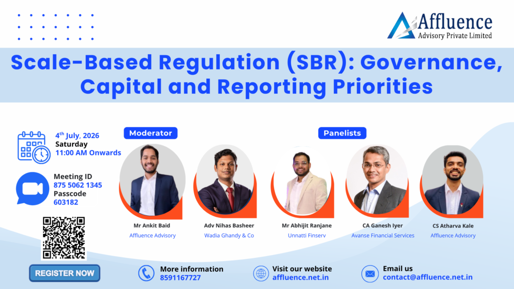 Scale-Based Regulation (SBR) Governance, Capital and Reporting Priorities